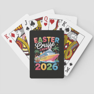 Easter Cruise Crew 2026 Matching Family Vacation Playing Cards