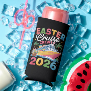 Easter Cruise Crew 2026 Matching Family Vacation  Seltzer Can Cooler