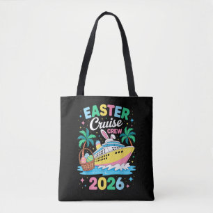 Easter Cruise Crew 2026 Matching Family Vacation Tote Bag