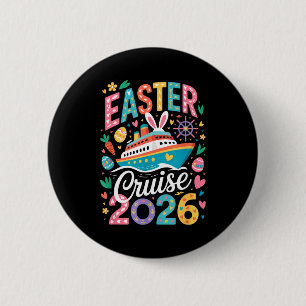 Easter Cruise Crew 2026 Matching Group Family Vaca 2 Inch Round Button
