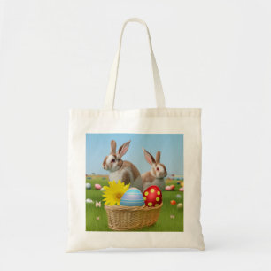 Easter Cute Bunny for a positive mood  Tote Bag