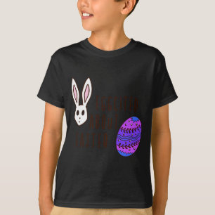 Easter Cute Eggcited About Easter Pun Quote Funny  T-Shirt