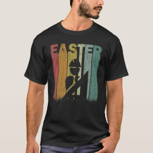 Easter Day Architect Retro Graphic Funny Easter Co T-Shirt