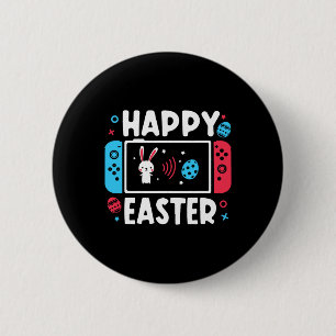 Easter Day Boys Gamer Shirt Video Game Controller  2 Inch Round Button