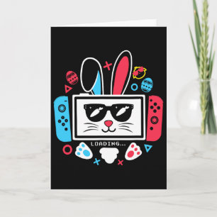Easter Day Boys Gamer Shirt Video Game Controller  Card