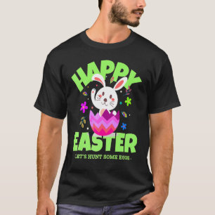 Easter Day Bunny Hunt Eggs Rabbit Happy Easter 7 T-Shirt