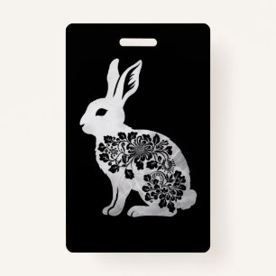 Easter Day Bunny Rabbit Badge
