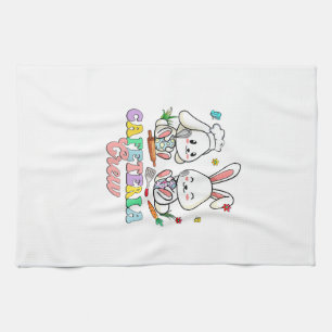 Easter Day Cafeteria Crew Lunch Lady School Cafete Kitchen Towel