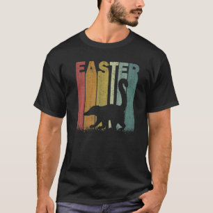 Easter Day Coati Retro Graphic Funny Easter Costum T-Shirt