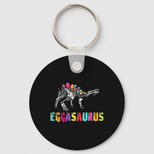 Easter Day Dino - Eggasaurus Stegosaurus Egg Dinos Keychain