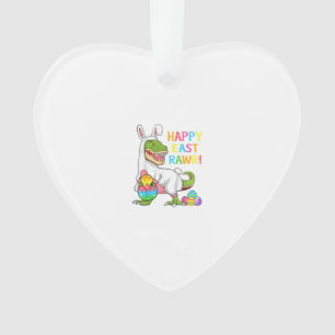 Easter Day Dinosaur Funny Happy Eastrawr T Rex Eas Ornament