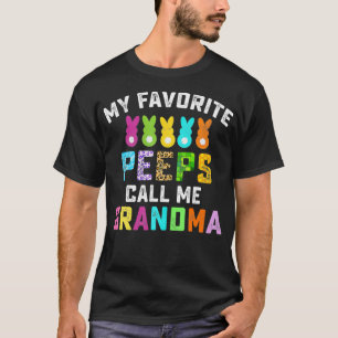 Easter Day Funny My Favorite Grandchild Call Me Gr T-Shirt