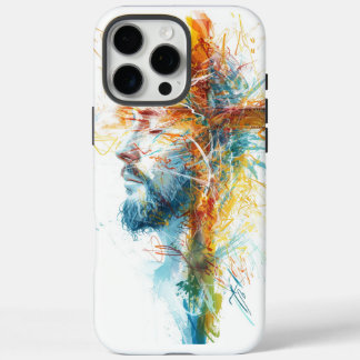 Easter Day Gift, Vintage Jesus Cross iPhone 16 Pro Max Case