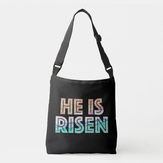 Easter Day - He is Risen Crossbody Bag (Front)