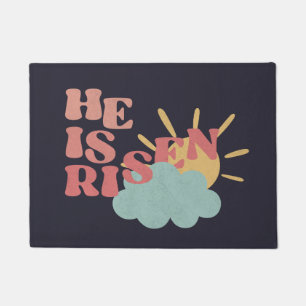 Easter Day - He is Risen Doormat
