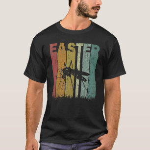 Easter Day Mosquito Retro Graphic Funny Easter Cos T-Shirt