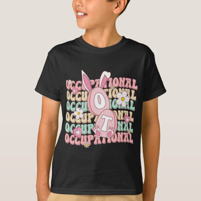 Easter Day Occupational Therapy Spring Ot Istant C T-Shirt (Front)