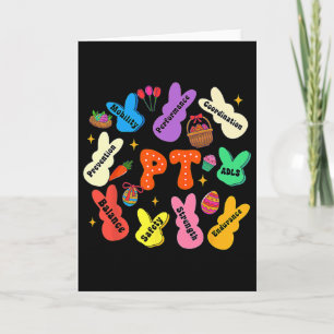 Easter Day Physical Therapist Pt Physical Therapy Card