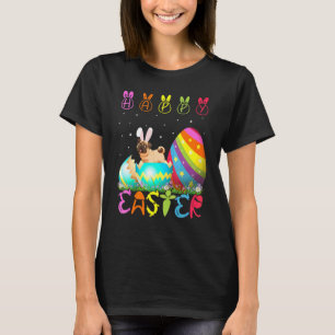 Easter Day Pug Dog Matching Family Cute Easter Cos T-Shirt