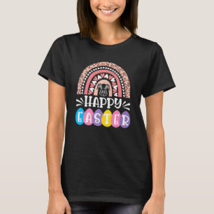 Easter Day Rainbow Easter Bunny Happy Easter Day O T-Shirt