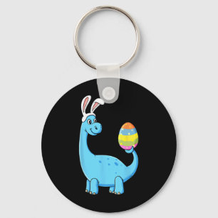 Easter Day T Rex Dino Rabbit Ears With Egg Boys Gi Keychain