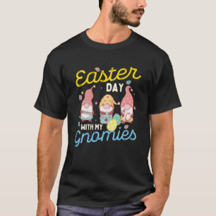 Easter Day With My Gnomies  Stethoscopes Nurse Egg T-Shirt