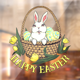 Easter Decals Personalized Easter Window Clings