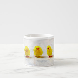 Easter Decoration - chicks in a row Espresso Cup