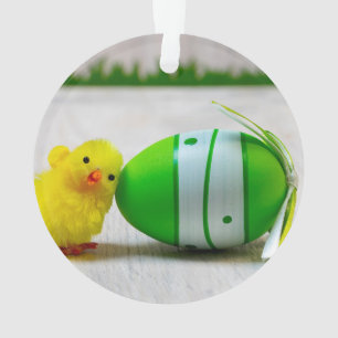 Easter Decoration - Easter egg and chick