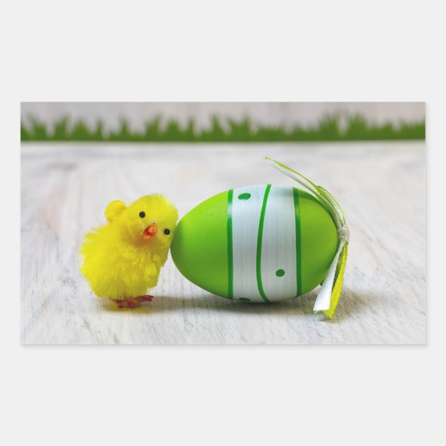 Easter Decoration - Easter egg and chick Sticker (Front)