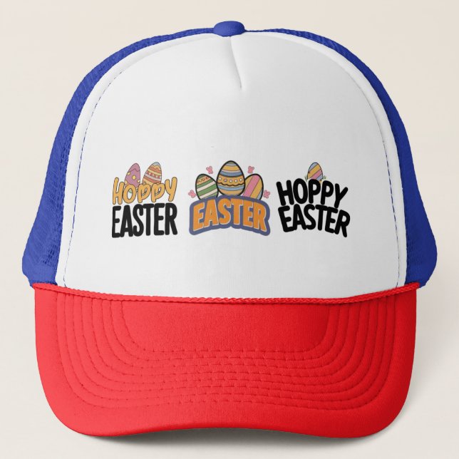 Easter Design Trucker Hat (Front)
