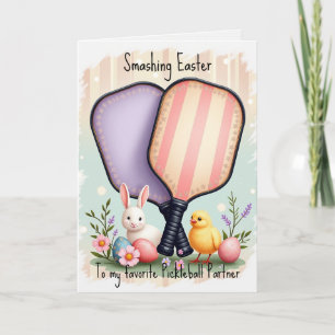 Easter Dinks & Paddle Winks Holiday Card