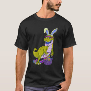 Easter Dinosaur Bunny T Rex Boys Girls Kids Gifts T-Shirt