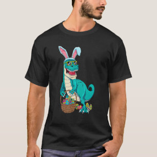 Easter Dinosaur Bunny T Rex Boys Girls Kids     T-Shirt