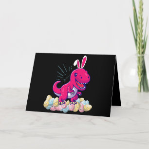 Easter Dinosaur T rex Boys Girls Kids Gift Card
