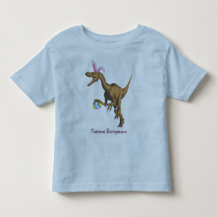 easter dinosaur toddler t-shirt