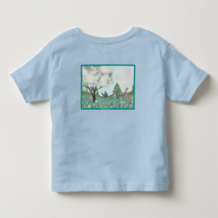 Easter Down in Texas- Blue Toddler T-shirt