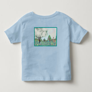 Easter Down in Texas- Blue Toddler T-shirt