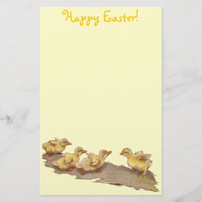 Easter Ducks Stationery (Front)