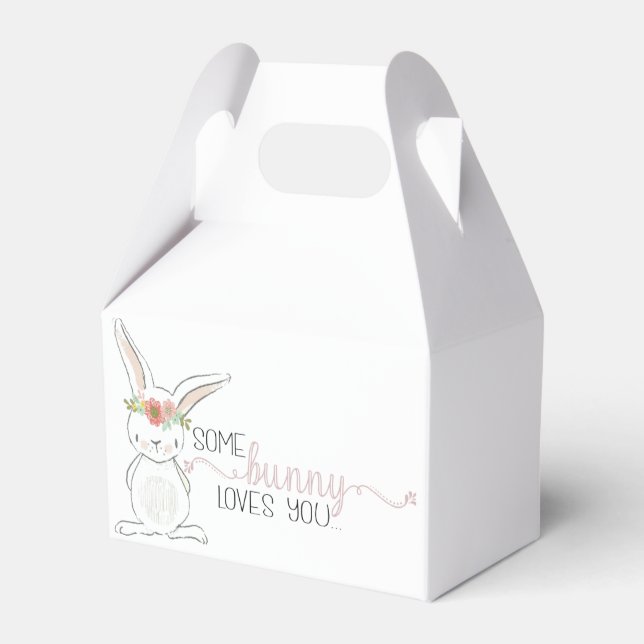 Easter, Easter Bunny, Easter packaging Favor Box (Front Side)