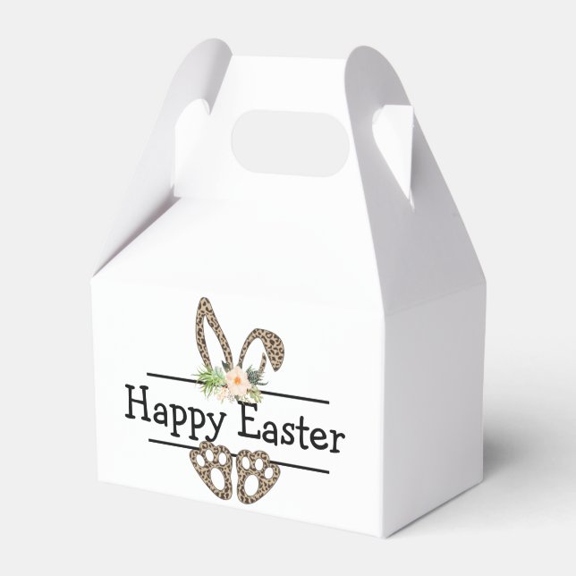 Easter, Easter Bunny, Easter packaging Favor Box (Front Side)