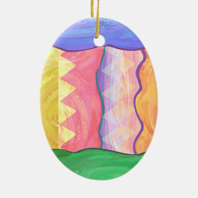 Easter Egg 4 Ornament (Back)