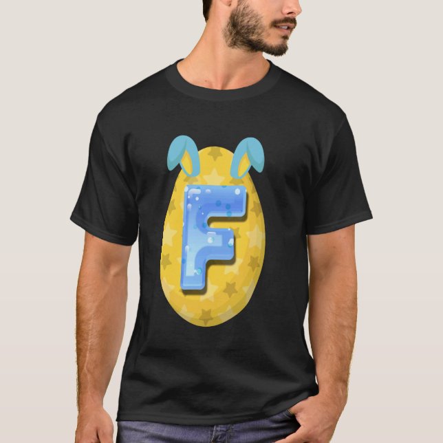 Easter Egg Alphabet ABCs Learning Fun Colourful Le T-Shirt (Front)
