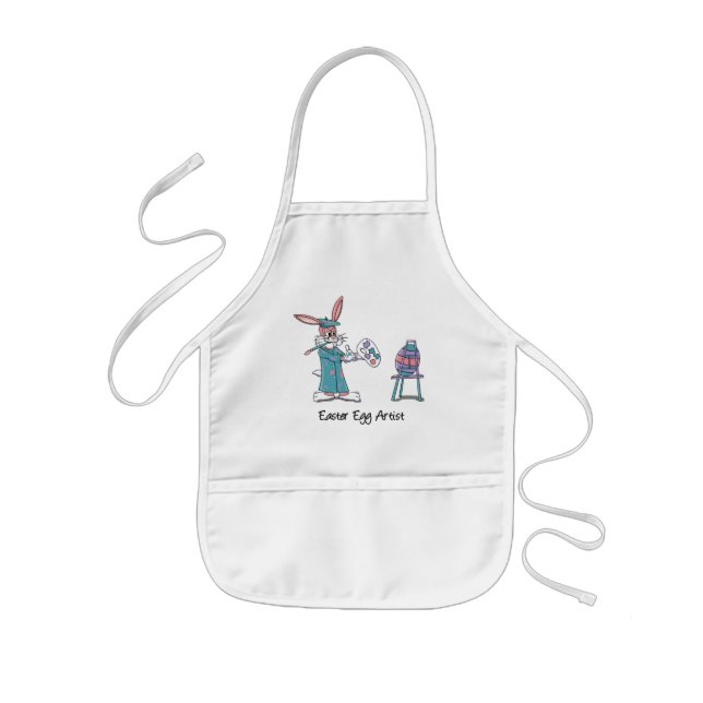 Easter Egg Artist apron (Front)