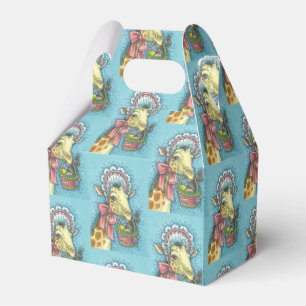 EASTER EGG BASKET GIRAFFE, GABLE FAVOR BOX Repeat