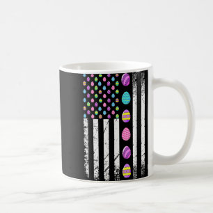 Easter Egg Bunny Usa American Flag Patriotic Men W Coffee Mug
