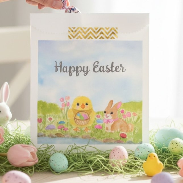  Easter Egg Chick Easter Bunny Party Favour Bag (Creator Uploaded)
