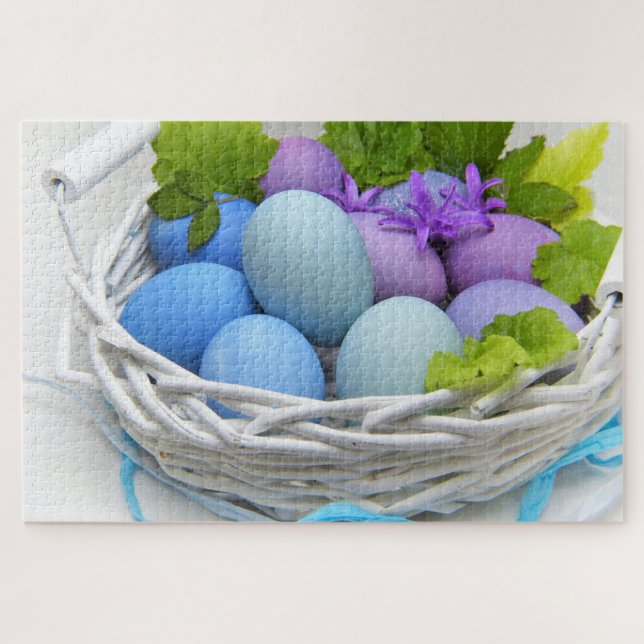 Easter Egg Colourful Jigsaw Puzzle (Horizontal)