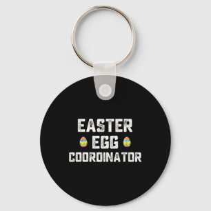 Easter Egg Coordinator Fun Boys Girls Kids Teens Keychain