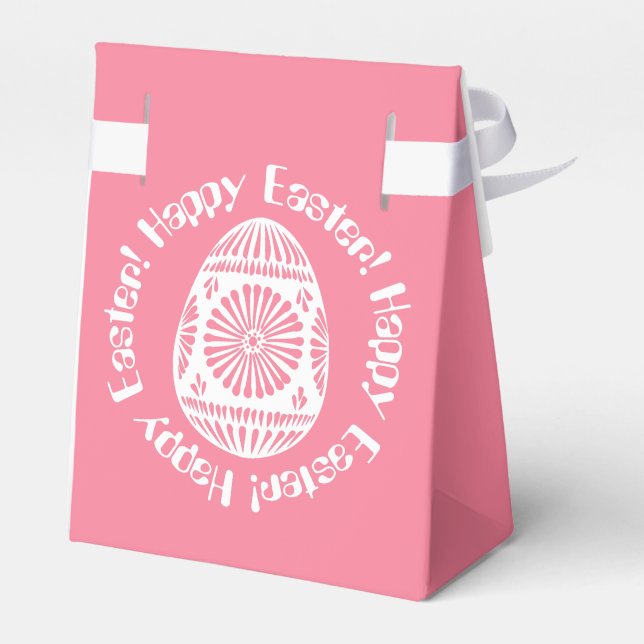 Easter Egg custom favour boxes (Back Side)